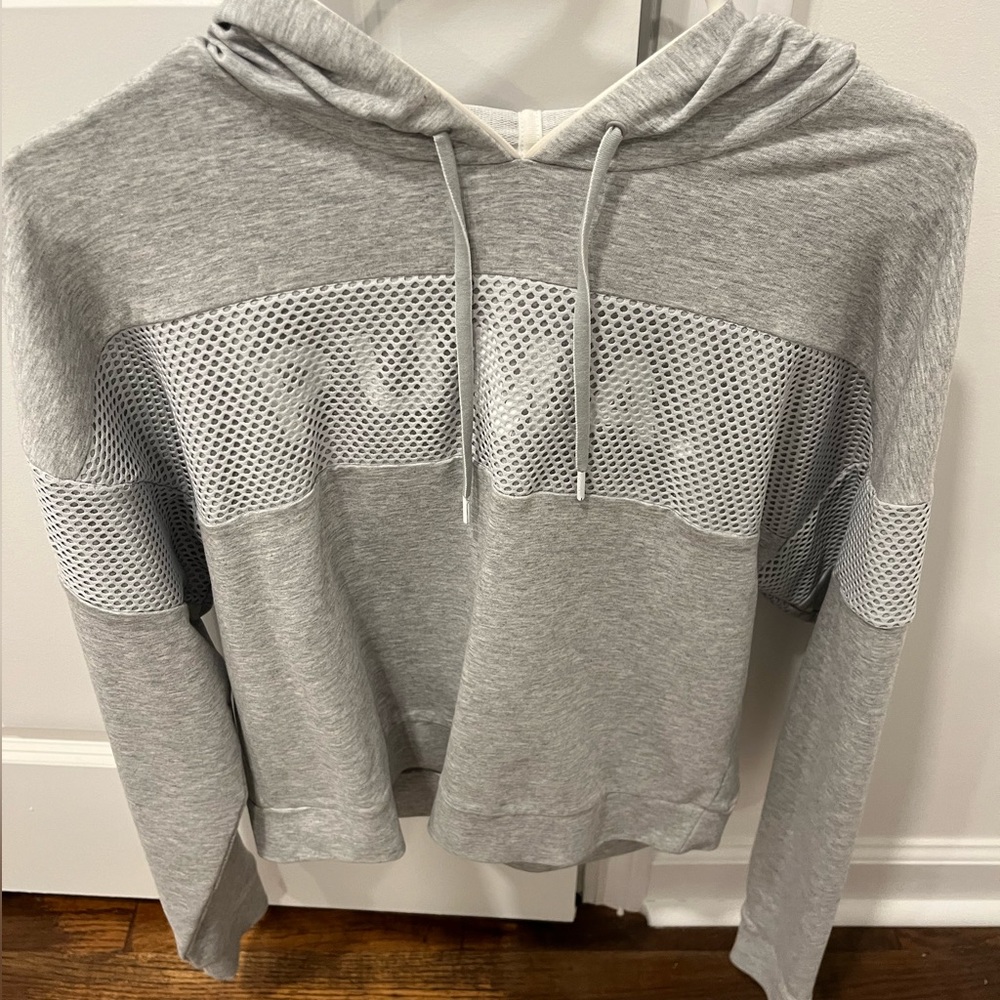 SWEATSHIRT || puma cropped sweatshirt with hood